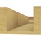 Ekena Millwork 6in. W x 4in. H x 32in. L Garner Woodgrain TimberThane Rafter Tail, Primed Tan RFTUR06X04X32GARRCPR - alternate 3